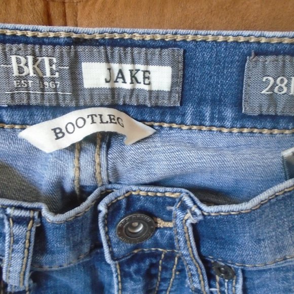 BKE Jeans 28L Bootleg Jake Buckle - Picture 5 of 6